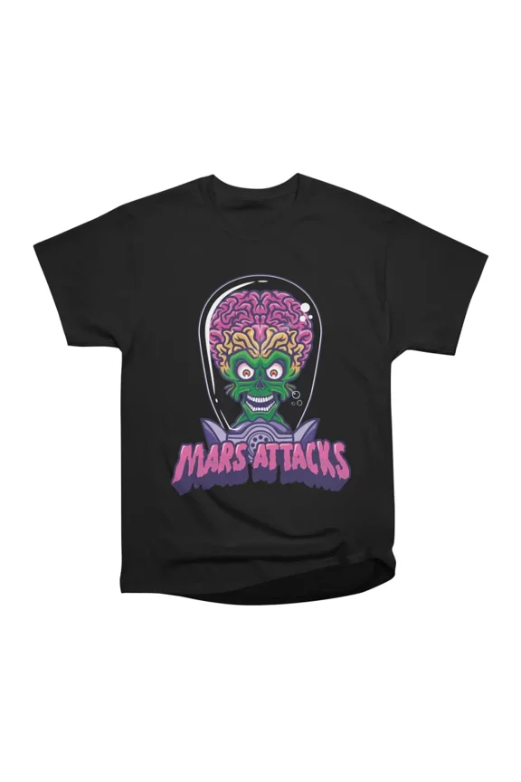 Mars attacks T-Shirt Tee Gift For Him Merch For Her Apparel For Friend 1