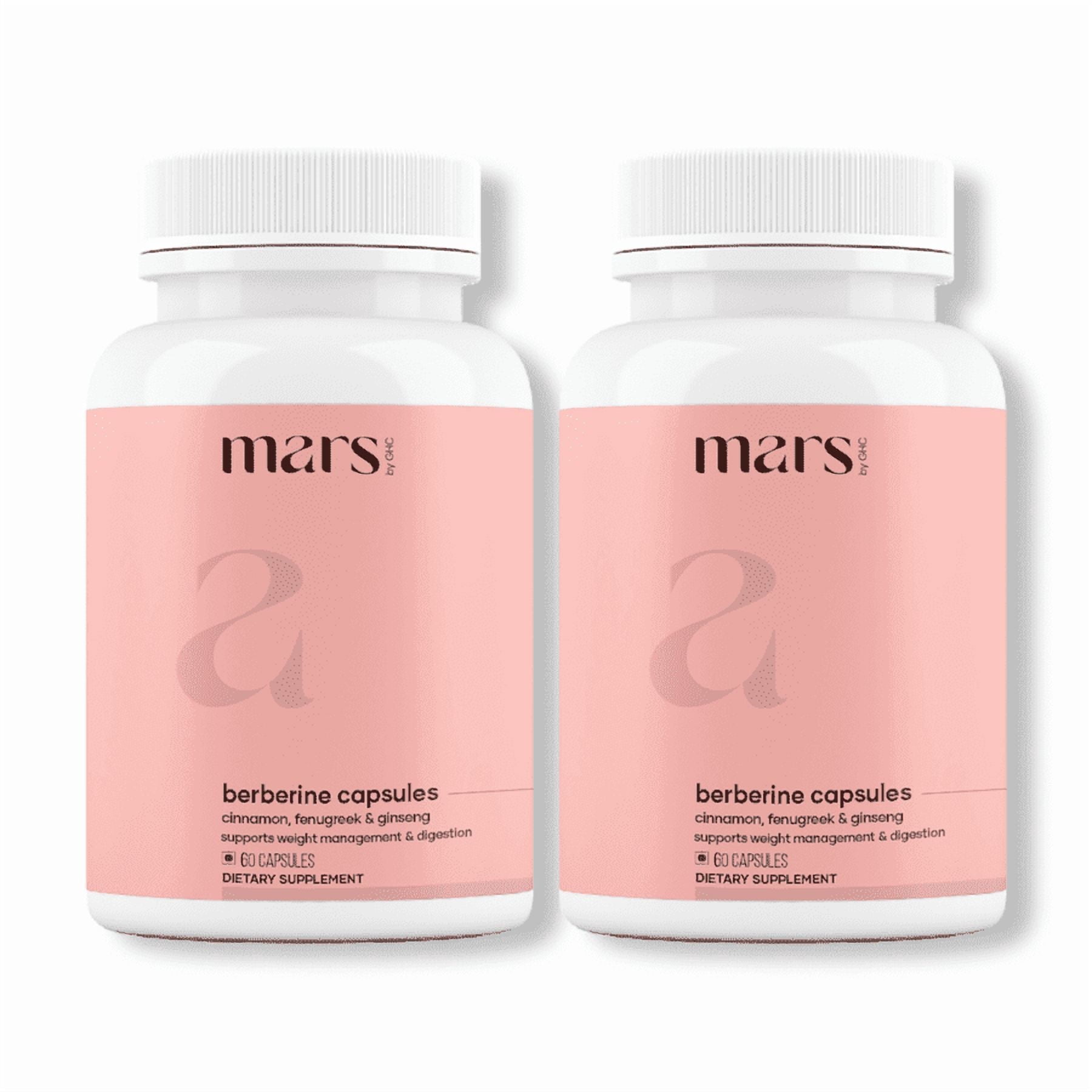 Mars by GHC Himalayan Berberine Capsules, Helps to Overall Well-Being, Pack 2