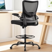 Marsail Ergonomic Office Chair Office Desk Chair with High Back Mesh and Adjustable Lumbar Support Rolling Work Swivel Task Chairs with Wheel 3D Armrests and Headrest