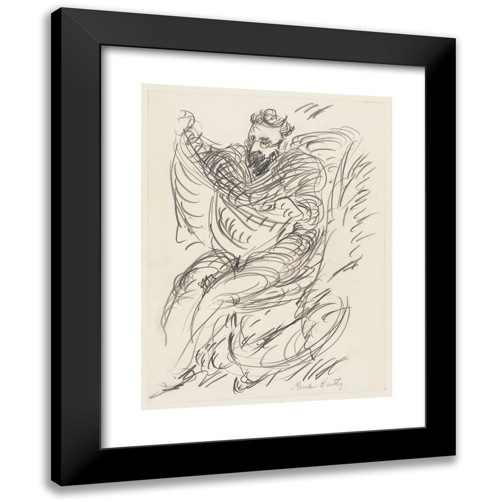 Marsden Hartley 15x18 Black Modern Framed Museum Art Print Titled ...