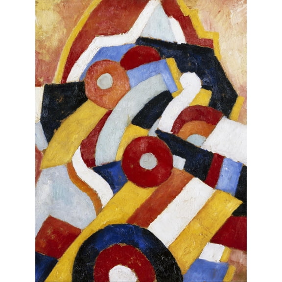 Marsden Hartley Abstraction Painting Extra Large XL Wall Art Poster Print