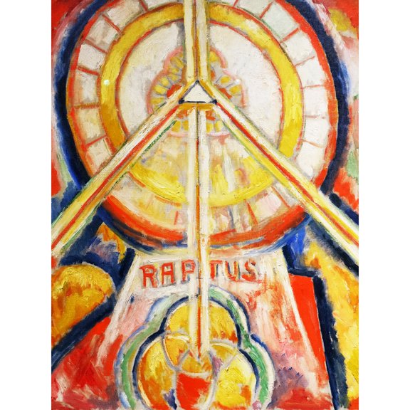 Marsden Hartley Raptus 1913 Painting Extra Large XL Wall Art Poster Print