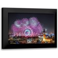 thumbnail image 1 of Marsden, Stewart 18x13 Black Modern Framed Museum Art Print Titled - New Year Fireworks, 1 of 5