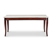 Marseille Marble Top Dining Table in Cherry