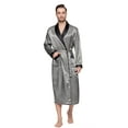 thumbnail image 1 of Marsgoo Mens Silky Satin Lounge Robe, 1 of 2