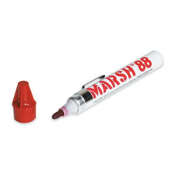 Marsh 88 Red Valve Markers (12 Per/Case)