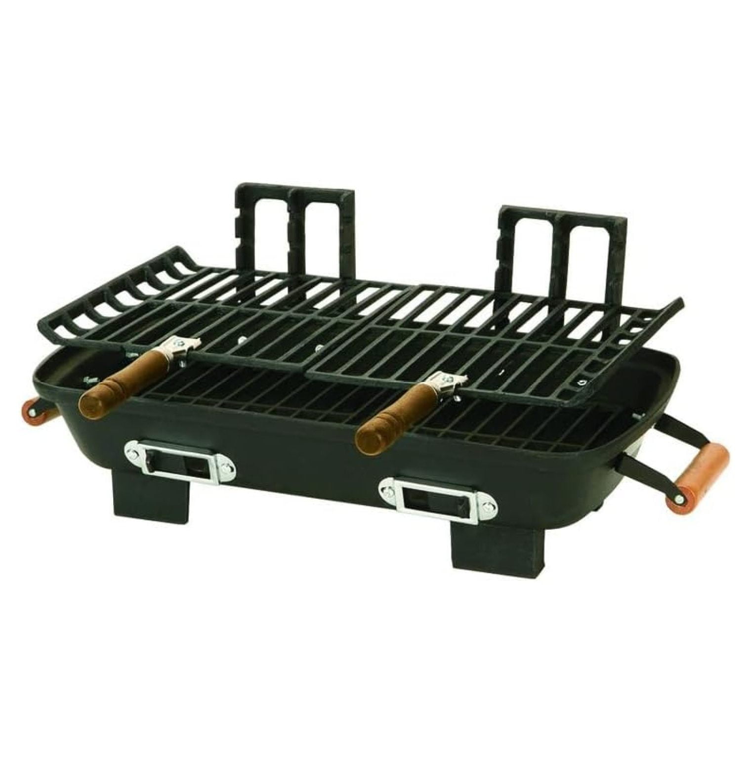 Marsh Allen 30052 Cast Iron Hibachi 10 by 18-Inch Charcoal Grill