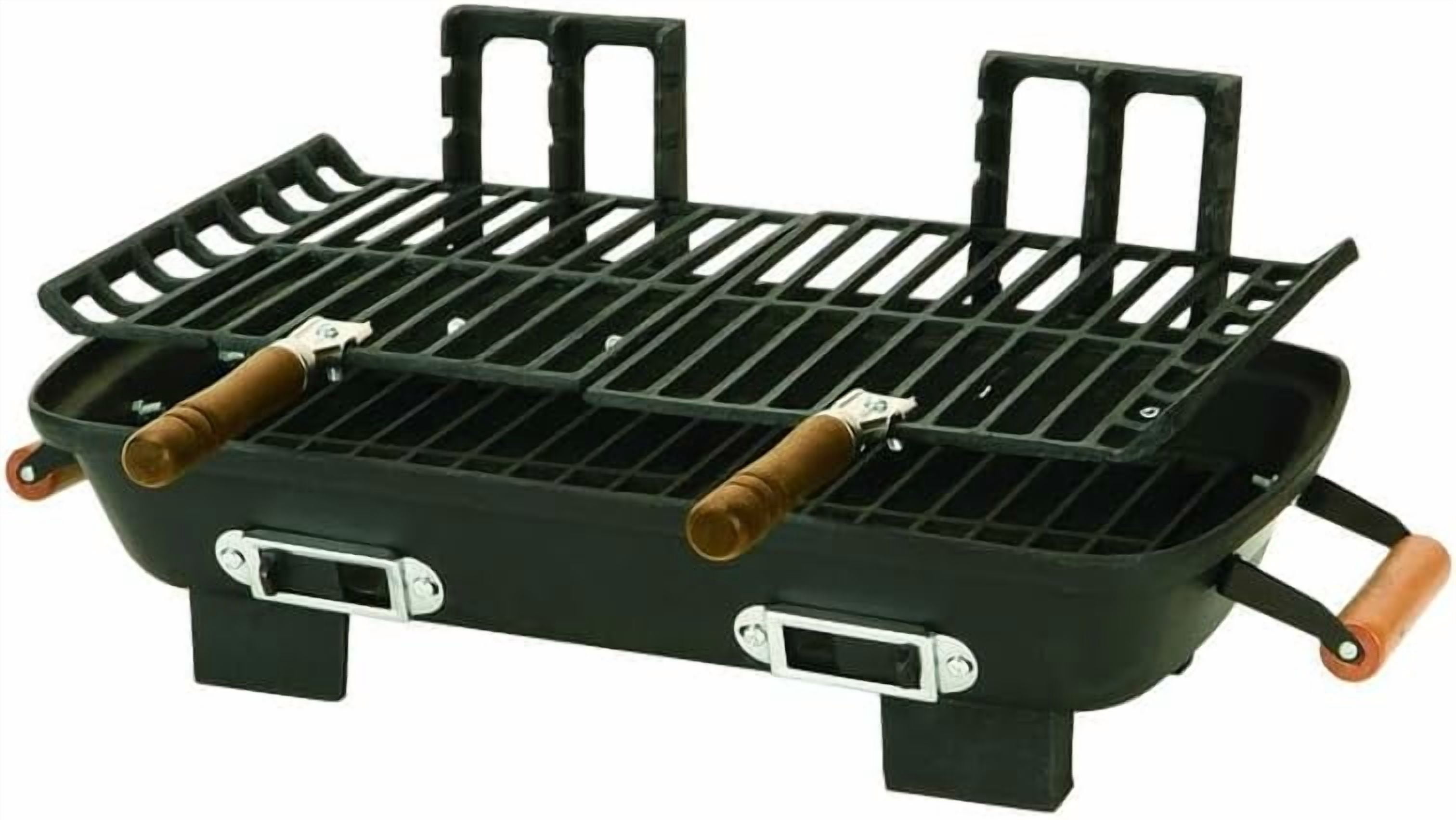 Marsh Allen 30052 Cast Iron Hibachi 10 by 18-Inch Charcoal Grill