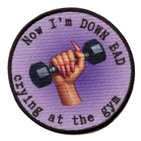 Marsh Gym Badge Embroidered Iron On Patch