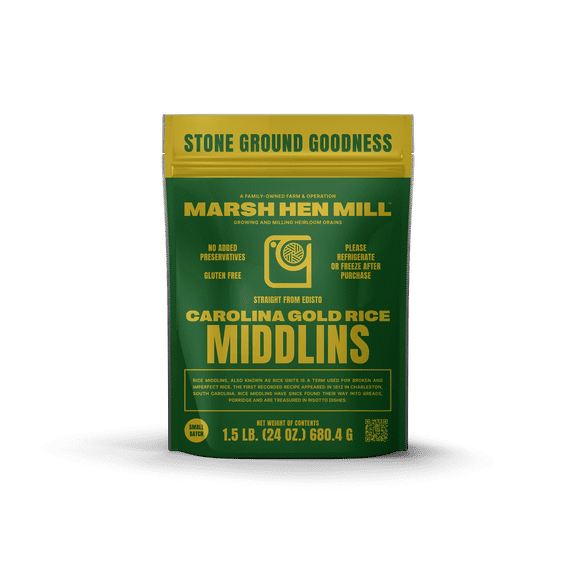 Marsh Hen Mill Carolina Gold Middlins Rice 24 oz