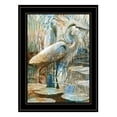 thumbnail image 1 of Marsh Herons I by Stellar Design Studio Print Wall Art Wood Multi-Color, 1 of 3