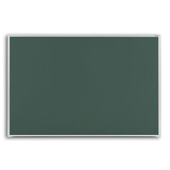 Marsh Industries PR416-1630-6500 48 x 192 Pro-Rite Porcelain Chalkboard with Contractor Aluminum Trim, Green