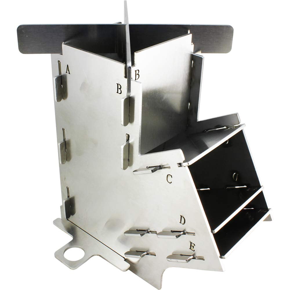Marsh Kettles Single Burner Wood Rocket Camping Stove