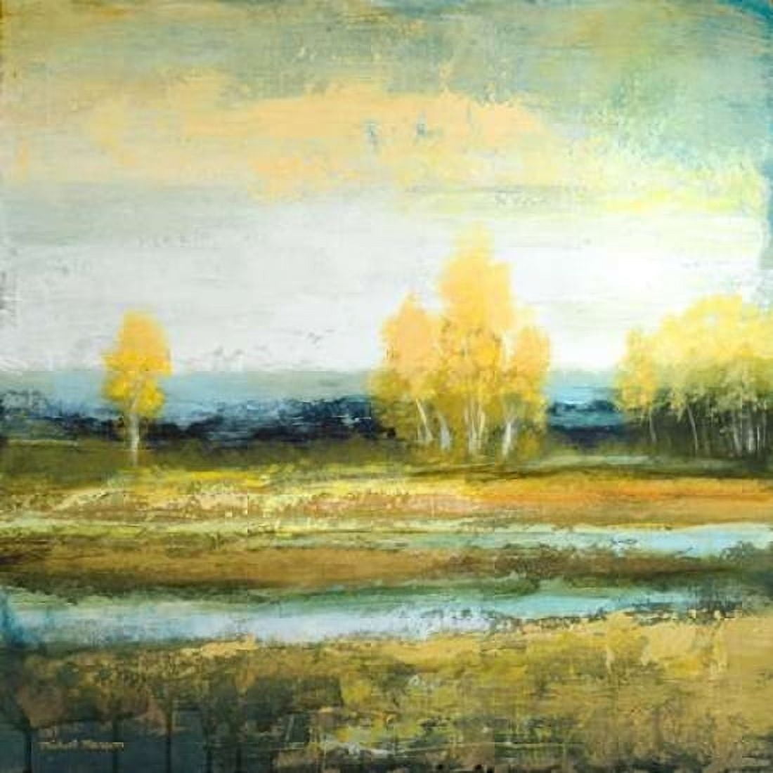 Marsh Lands I Canvas Art - Michael Marcon (24 x 24)