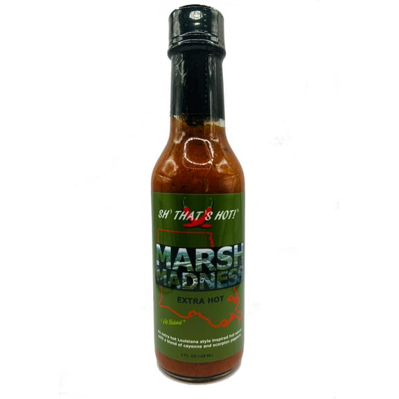 Marsh Madness Extra Hot hot sauce (veteran owned brand)