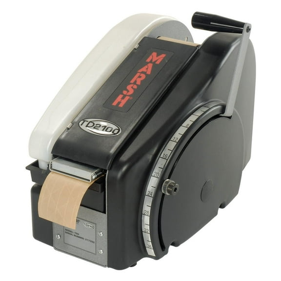 Marsh Manual Hand Taper Paper Water Activated Tape Dispenser, TDH