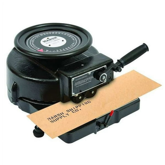 Marsh Stencil Cutting Machine,1" Char Size R