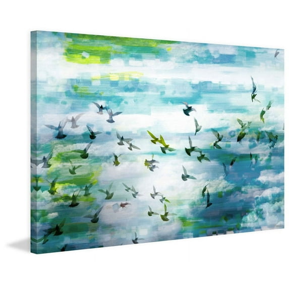 Marsh by Parvez Taj Painting Print on Wrapped Canvas