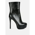 thumbnail image 1 of Marsha High Platform Stiletto Ankle Boots, 1 of 11