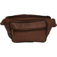 thumbnail image 1 of Marshal Designer Leather Waist pack, Belt Pouch, Fanny Pack, Bumbag, 1 of 3