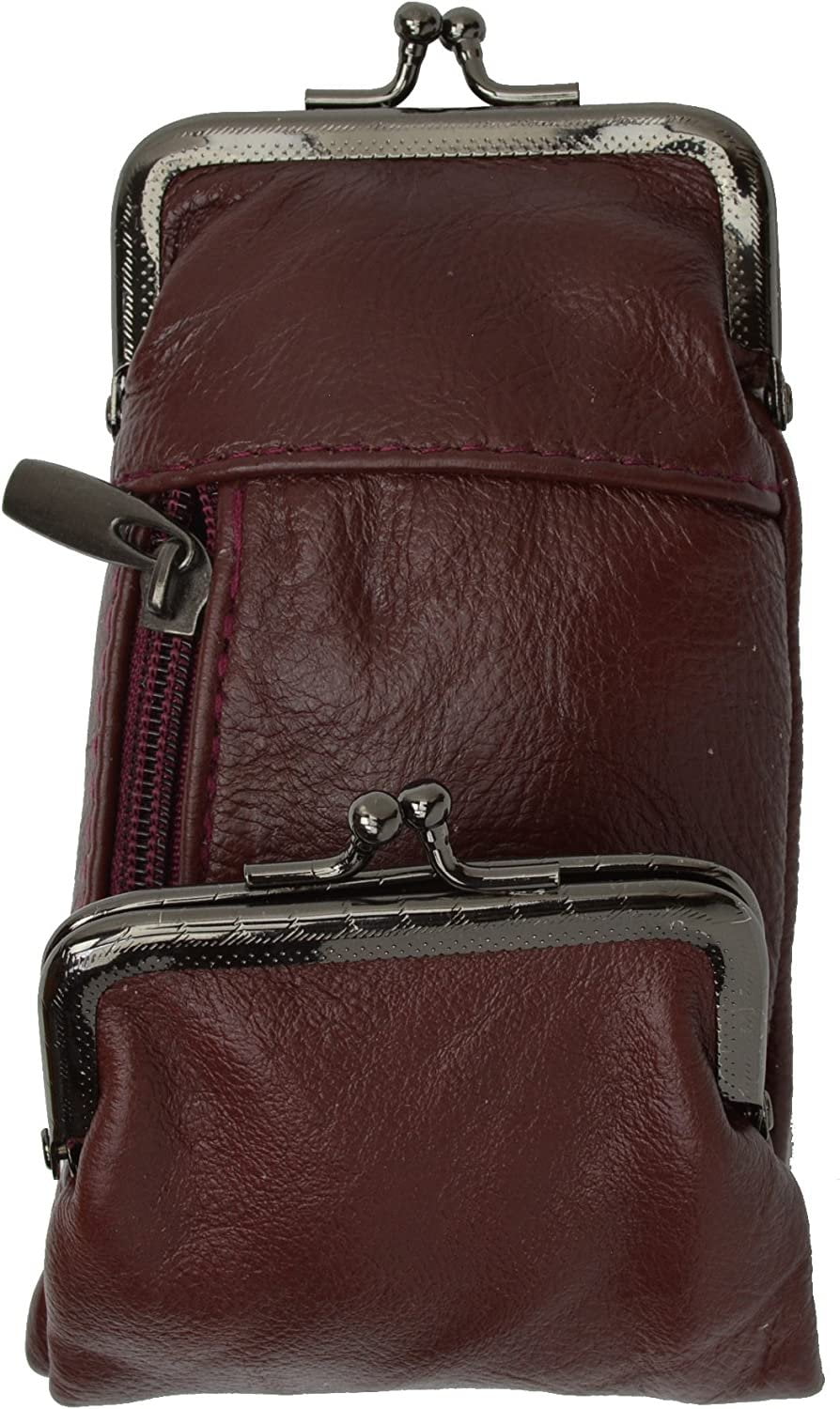 cigarette hide case Marshal Fold Over Cigarette Case Brown