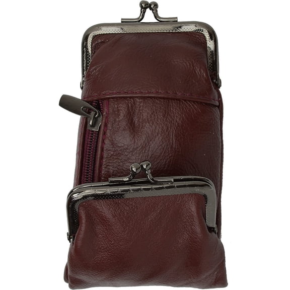 Marshal Fold Over Cigarette Case Brown