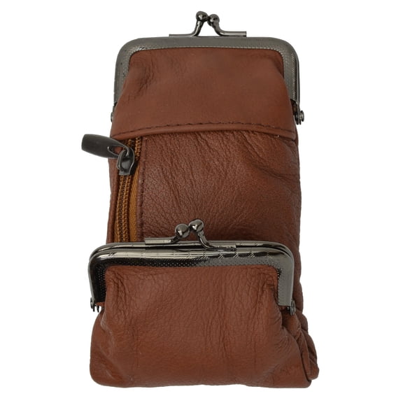 Marshal Fold Over Cigarette Case Tan