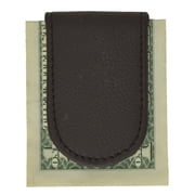 Marshal Genuine Leather Magnetic Money Clip Cash Holder