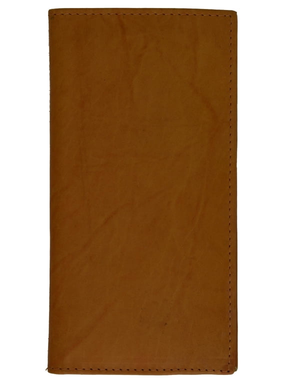 Marshal Leather Basic Checkbook Cover Case #156 Tan