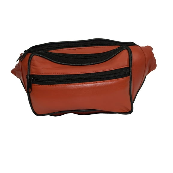 Marshal Leather Fanny Pack- Men Waist Bag -Women Purse Hip Pouch Travel