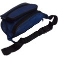 thumbnail image 1 of Marshal Leather Waist pack, Belt Pouch, Fanny Pack, Bumbag Royal Blue, 1 of 5