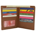 thumbnail image 1 of Marshal Men's RFID Cow Leather European Bifold Wallet Hipster ID Window, 1 of 23