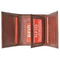 thumbnail image 1 of Marshal® Mens Trifold Leather Wallet RFID Blocking RFID 1107, 1 of 3