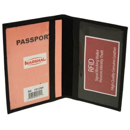 Marshal Passport Cover RFID 151 Red