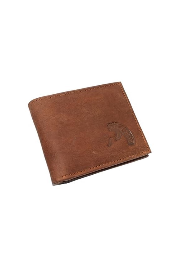 RFID Blocking Snake Genuine Leather Bifold Trifold Cobra Wallet for Men Bifold