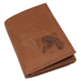 thumbnail image 1 of Marshal RFID Blocking Snake Genuine Leather Bifold Trifold Cobra Wallet for Men Trifold, 1 of 7