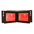 thumbnail image 1 of Marshal RFID Leather Mens Wallet Bifold Fixed Flip 3 Window ID RFID P 1852 (C), 1 of 10