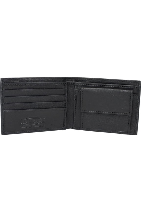 Marshal Soft Leather Kids Slim Thin Coin Pouch Bifold Wallet Tan