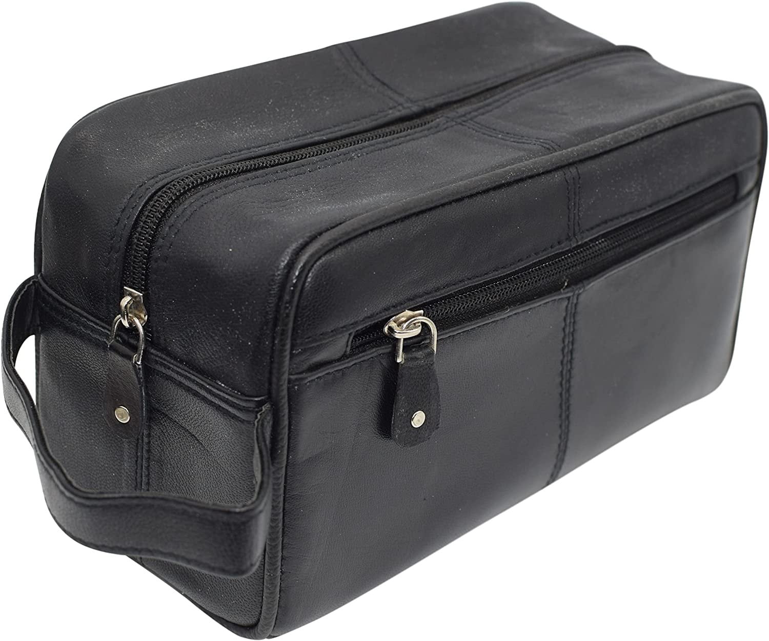 genuine leather toiletry travel bag Engraved A modern take on a classic Marshal Travel Toiletry Bag Genuine