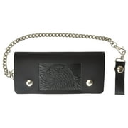 Marshal Wallet Unisex Teen Bifold Wallet, Black