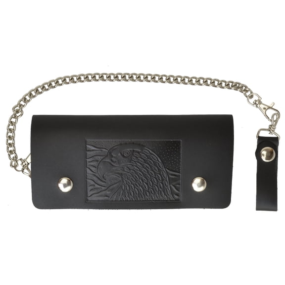 Marshal Wallet Unisex Teen Bifold Wallet, Black