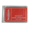 thumbnail image 1 of Marshal Wallet Water-Resistant Men Badge & ID Holders, Leather Blue, 0.8 oz, 2 Set, 1 of 2