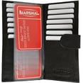 thumbnail image 1 of Marshal Wo Checkbook Cover Credit Card Slots Secure by Button Closure, 1 of 4