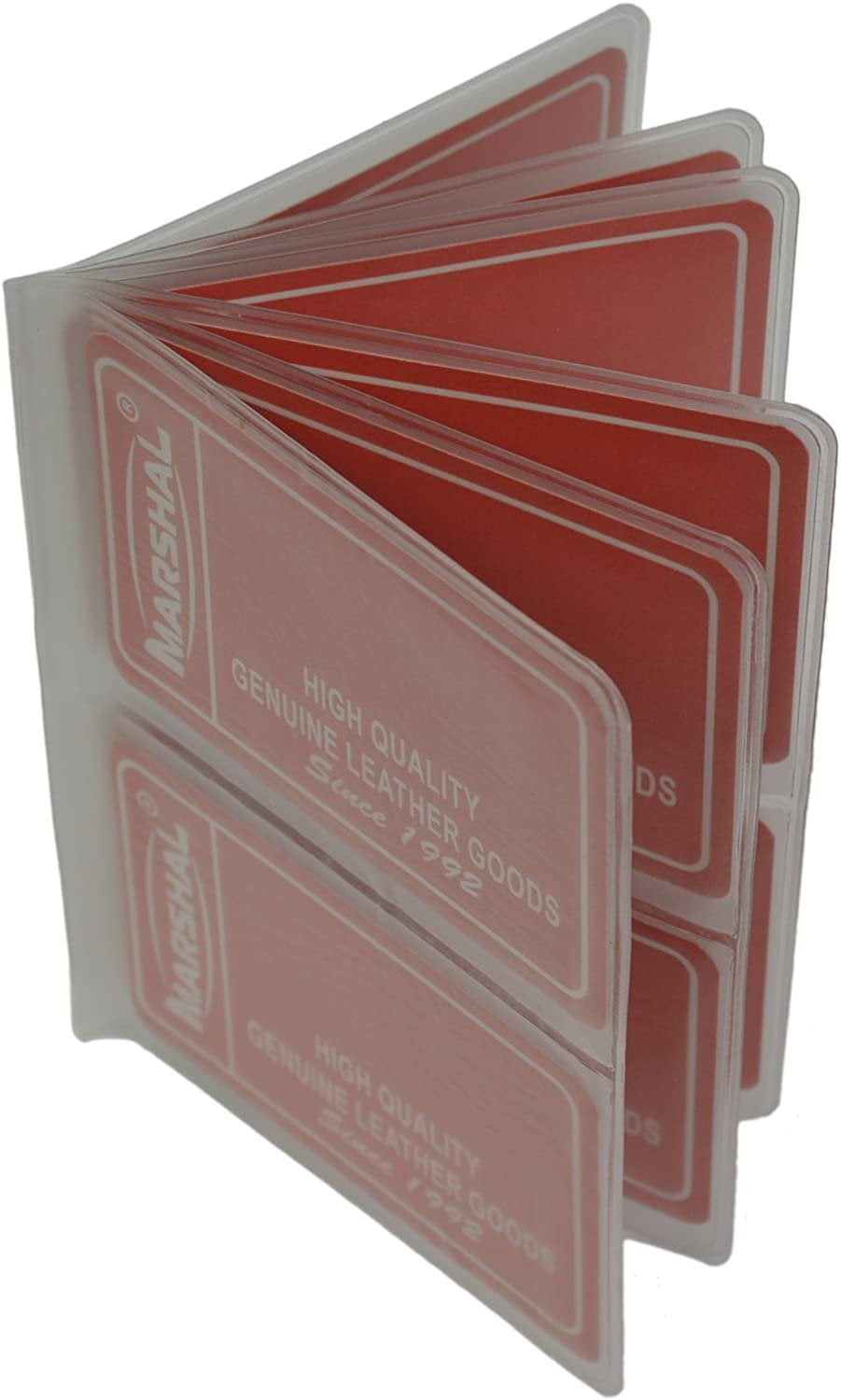 Set Of 2 Hipster Wallet Inserts – Clear Plastic, Side-Load, Holds Photos & Cards – USA Made