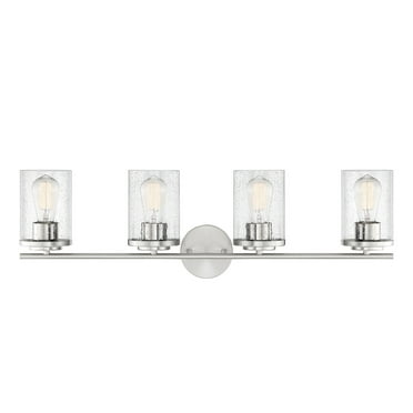 Marshall 4-Light Bathroom Vanity Light in Polished Chrome
