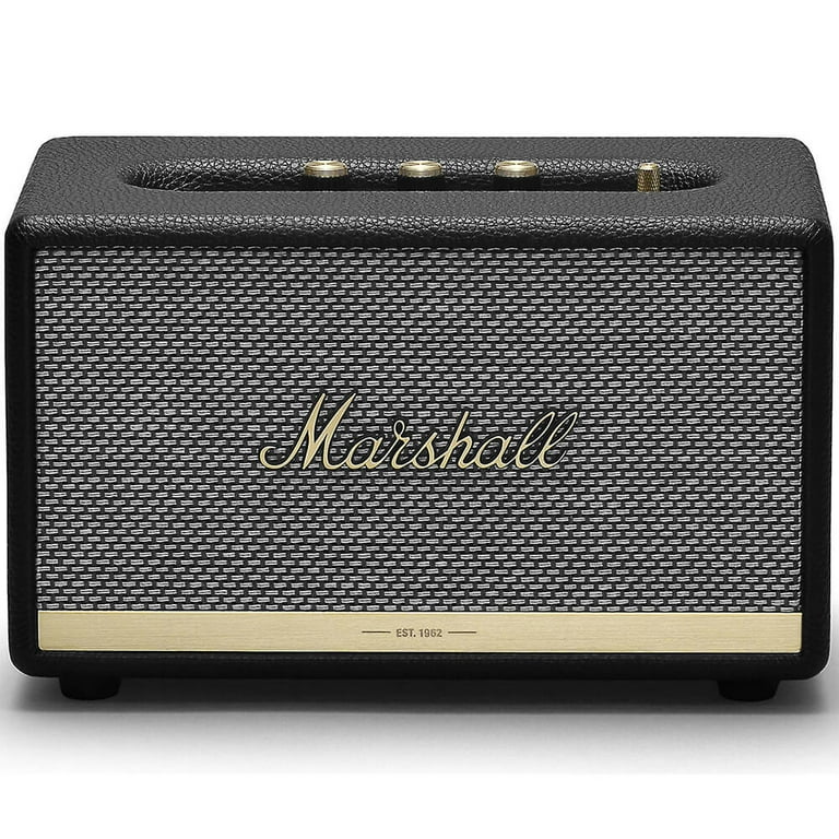 Marshall ワイヤレススピーカー ACTON II ブラック Marshall Acton II Bluetooth Speaker for Indoor Use, Black