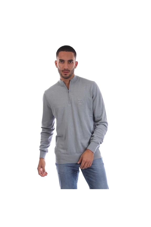 Mens Siren Quarter Zip Fleece Top