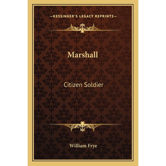 Marshall : Citizen Soldier (Paperback)