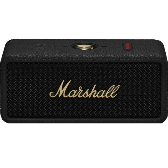 Marshall EMBERTON3BK Emberton III Portable Bluetooth Speaker - Black/Brass