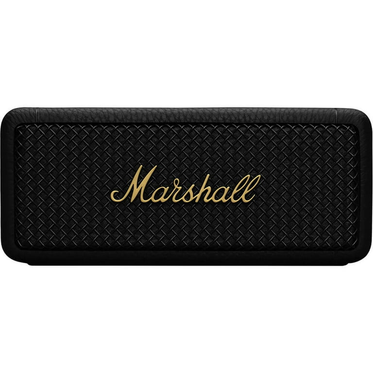 Marshall EMBERTONBKBR Emberton II BT Portable Speaker - Black/Brass 